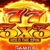 3x3: Hold the Spin logo