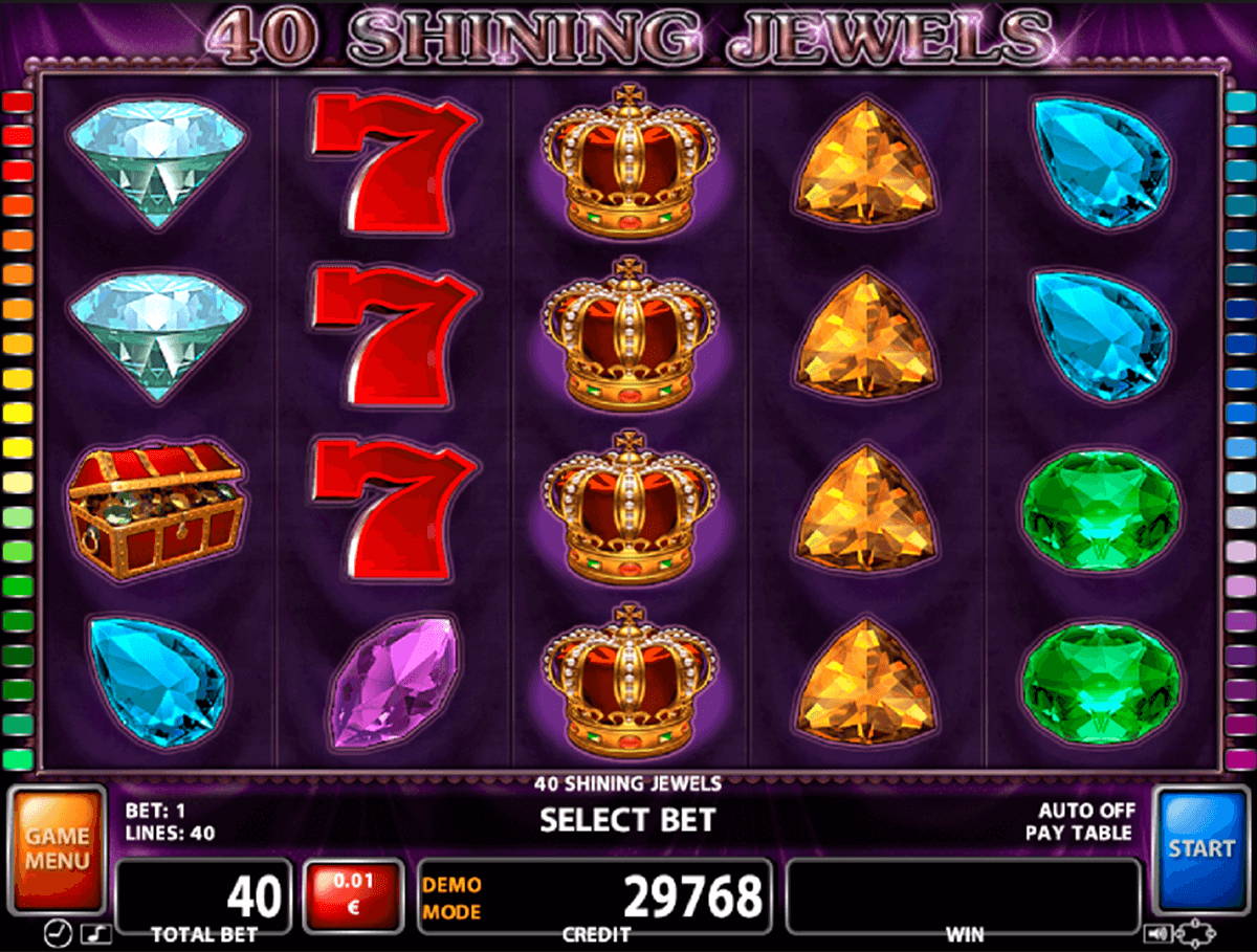 40 shining jewels casino technology 