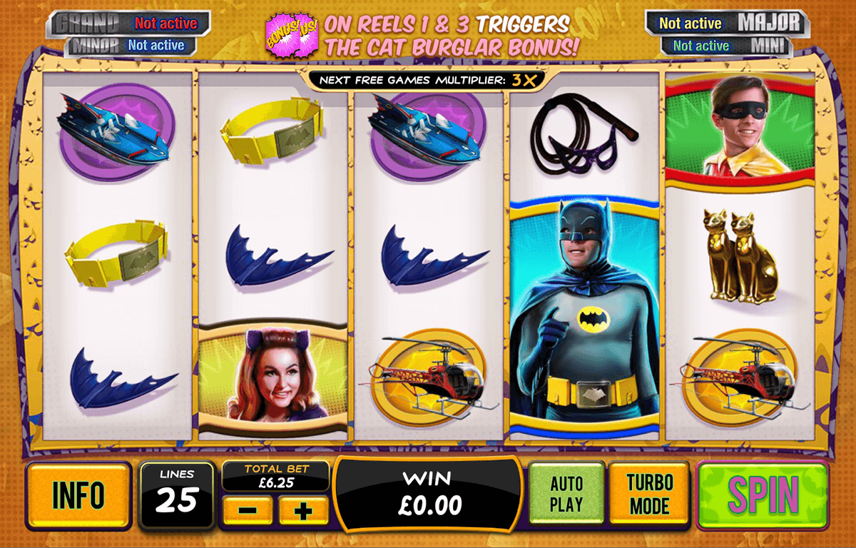 batman catwoman cash playtech 