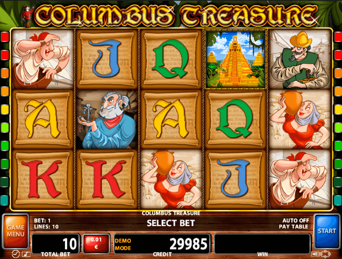 columbus treasure casino technology 