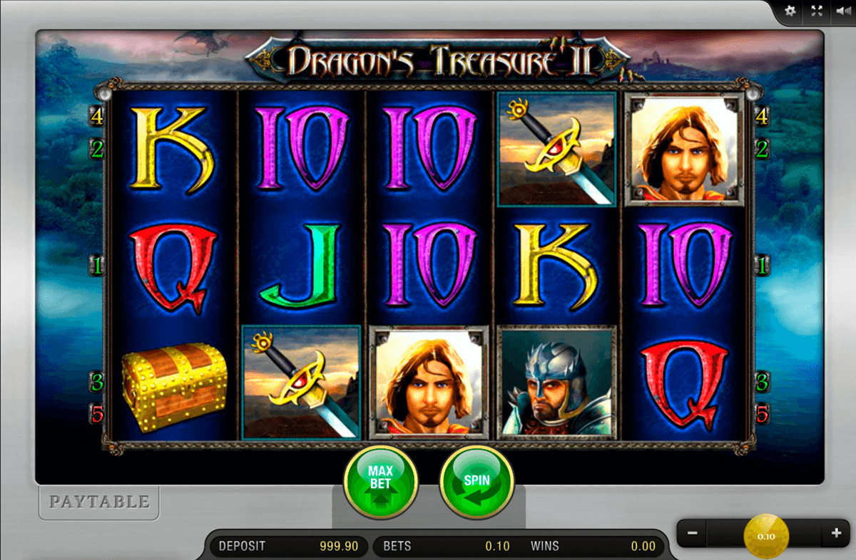 dragons treasure ii merkur 