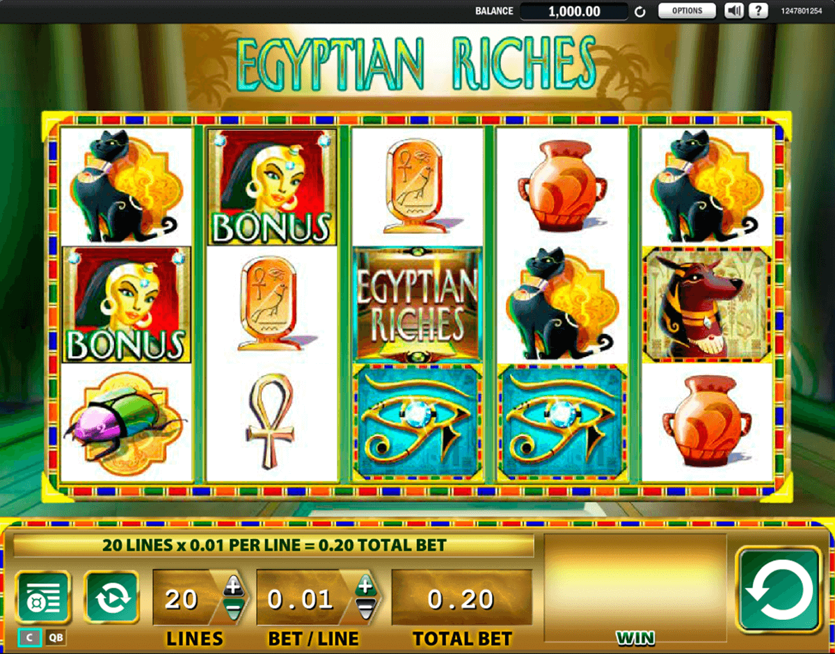 egyptian riches wms 