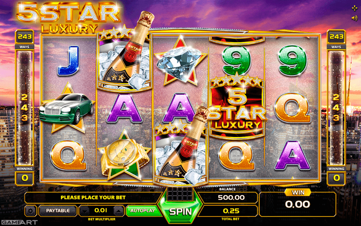 five star luxury gameart 