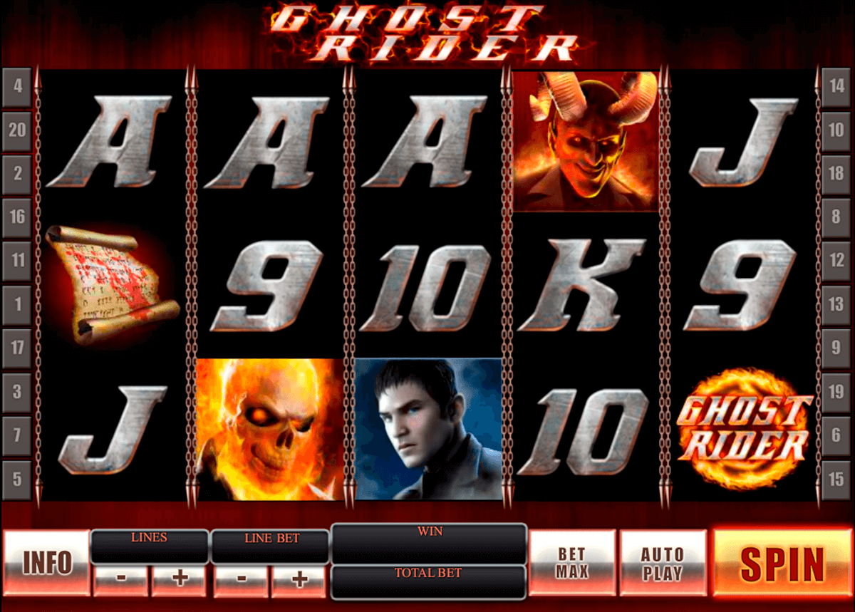 ghost rider playtech 