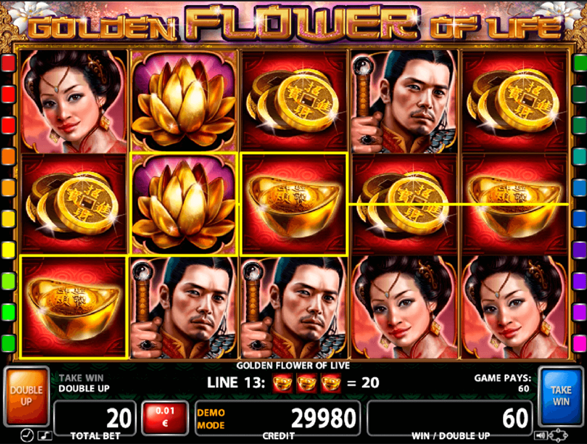 golden flower of life casino technology 