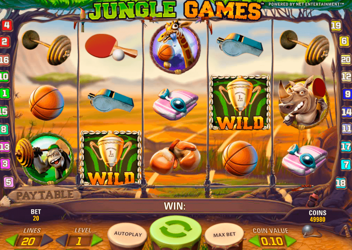 jungle games netent 
