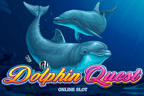 logo dolphin quest microgaming 