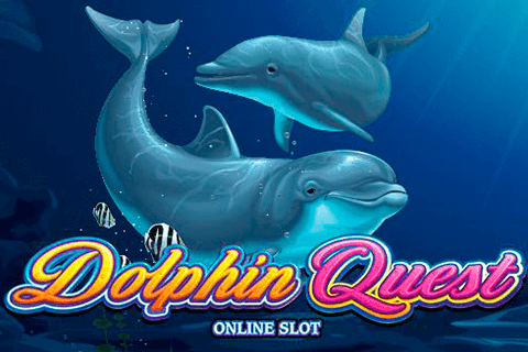 logo dolphin quest microgaming 