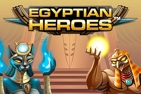 logo egyptian heroes netent 
