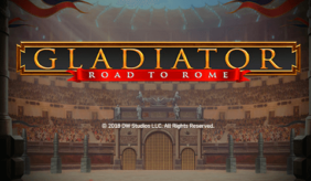 logo gladiator road to rome playtech 
