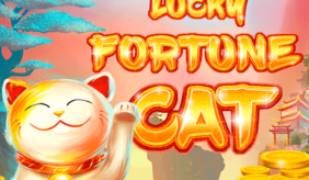 logo lucky fortune cat red tiger 