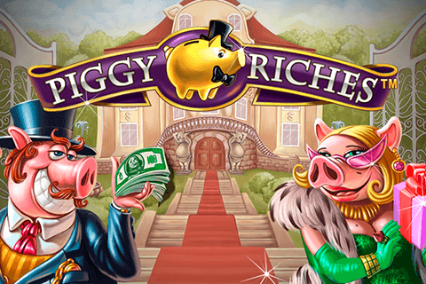 logo piggy riches netent 