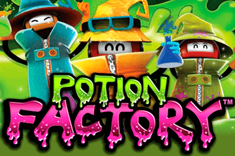logo potion factory leander 