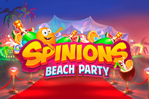logo spinions beach party quickspin 