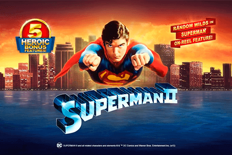logo superman ii playtech 