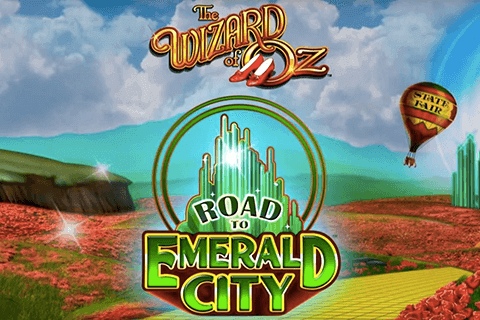 logo the wizard of oz road to emerald city wms 