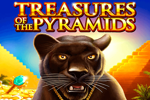 logo treasures of the pyramids igt 