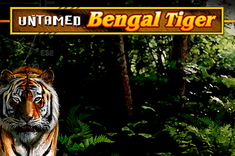 logo untamed bengal tiger microgaming 