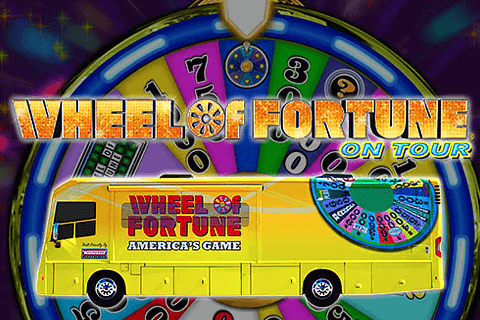 logo wheel of fortune on tour igt 