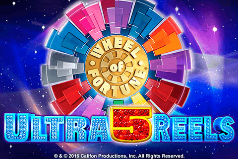 logo wheel of fortune ultra 5 reels igt 