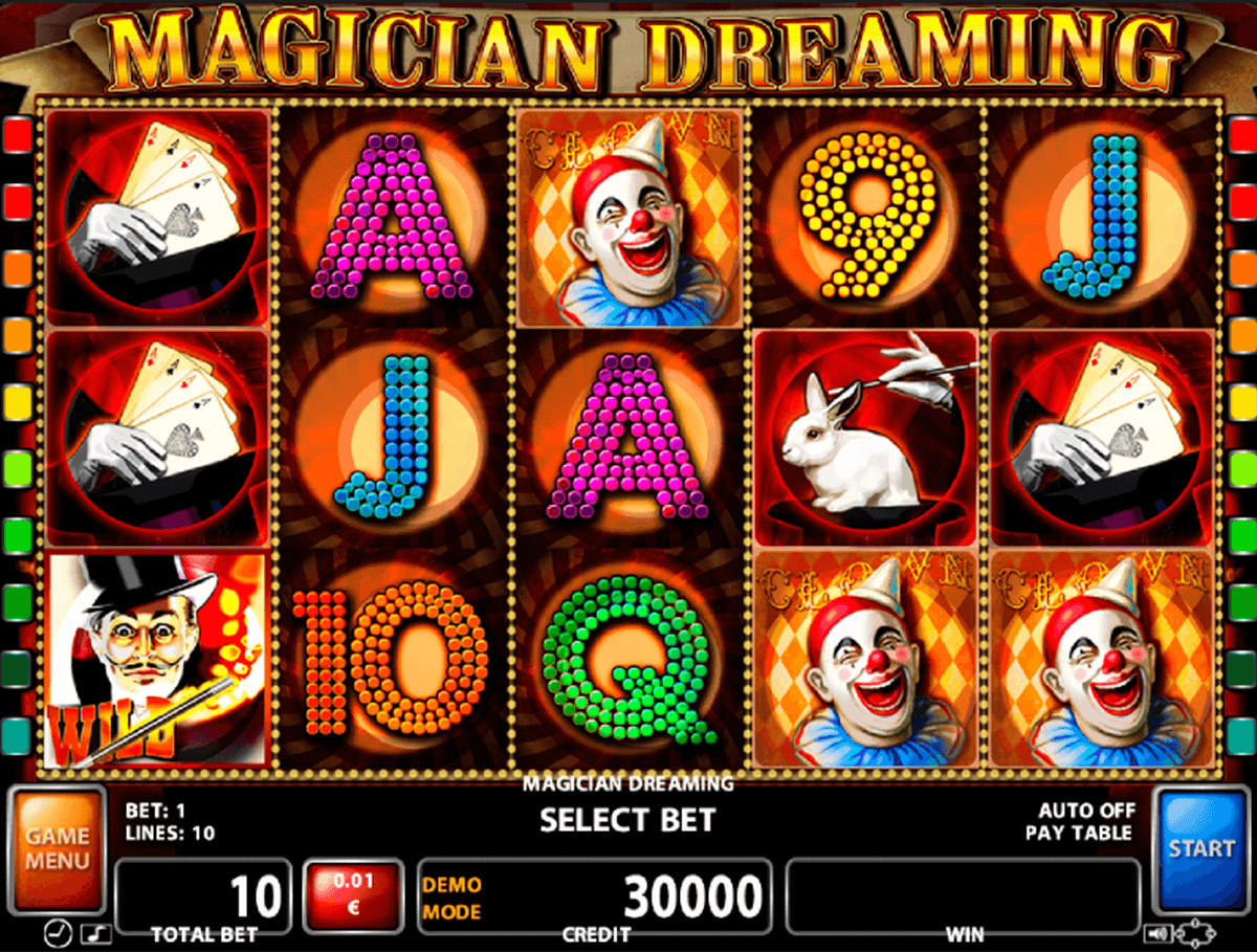 magician dreaming casino technology 