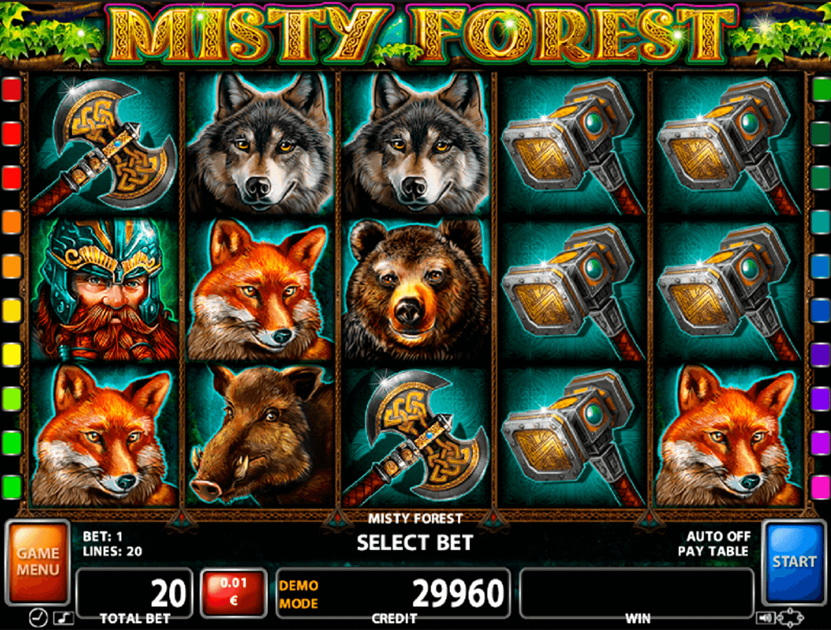 misty forest casino technology 