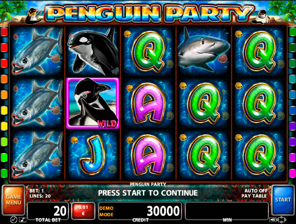 penguin party casino technology 