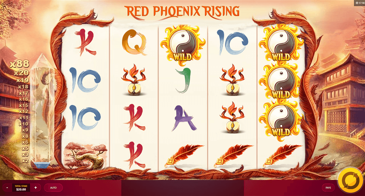 red phoenix rising red tiger 