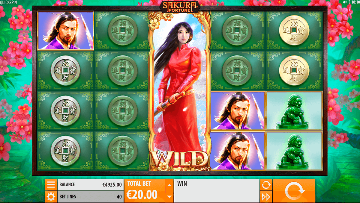 sakura fortune quickspin