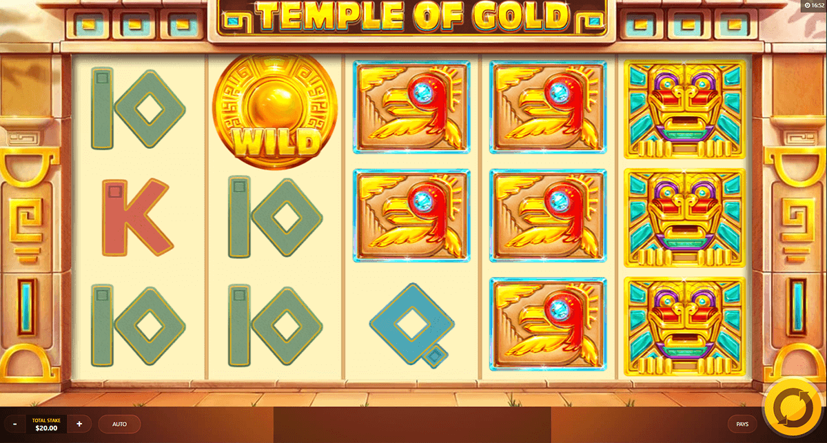 temple of gold red tiger 