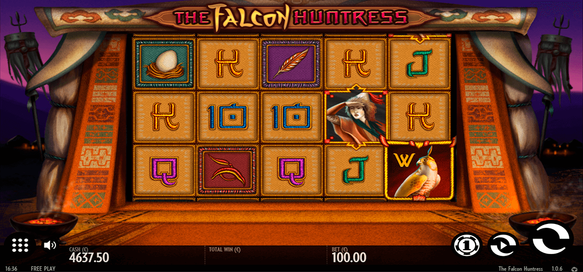 the falcon huntress thunderkick 