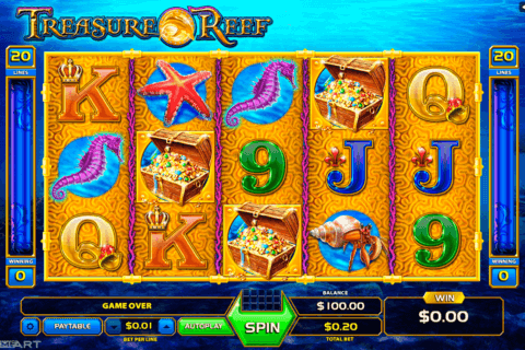 treasure reef gameart 