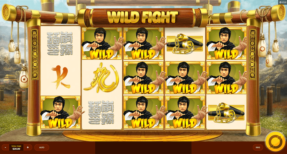 wild fight red tiger 